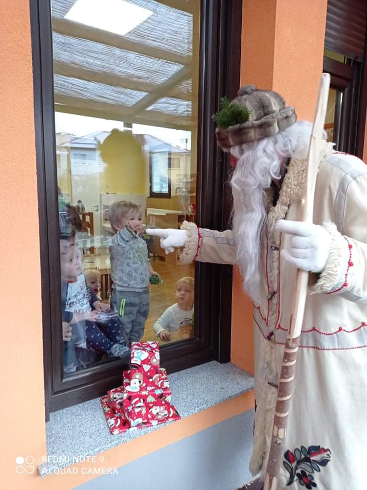 Obiskal nas je Dedek Mraz…