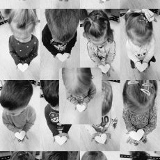 Otroci iz skupine Pande so opisovali svoje mamice